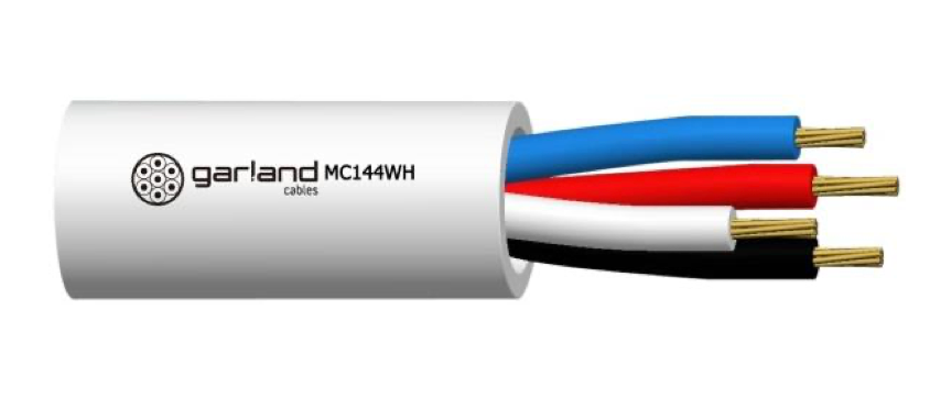 CABLE, 4 Core 14/0.20, Garland, 100m roll.
